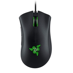 Mouse Gamer Razer DeathAdder Essential Ergonomico 5 Botones programables - Negro