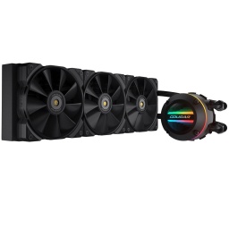 Water Cooling Refrigeracion Lquida Cougar Poseidon GT360 3x Fanes RGB Aluminio INTEL / AMD - Negro