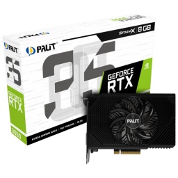 Tarjeta de Video Palit StormX Nvidia GeForce RTX 3050 8GB GDDR6 PCIe 4.0 128bit HDMI/D-Port