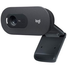 Camara Web Logitech C505 HD 720p/30fps con Microfono Clip Universal para agarre