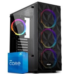 PC Computadora Gamer Intel Core i5-12400F 16GB DDR4 480GB SSD Video GeForce RTX 3050 6GB GDDR6