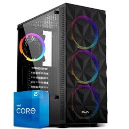 PC Computadora Gamer Intel Core i5-12400F 16GB DDR4 480GB SSD Video GeForce GTX 1650 4GB GDDR6