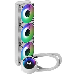 Water Cooling Refrigeracion Lquida Aerocool Mirage L360 ARGB 3x Fanes RGB Intel y AMD - Blanco