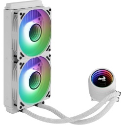 Water Cooling Refrigeracion Lquida Aerocool Mirage L240 ARGB 2x Fanes RGB Intel y AMD - Blanco