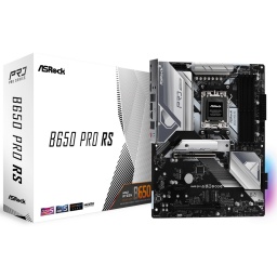 Motherboard ASRock B650 Pro RS AMD AM5 4x DIMM DDR5 M.2 ATX