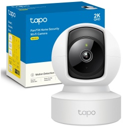 Camara WiFi TP-Link Tapo C212 Giratoria 360 2K 3MP Alarma Audio Visin Nocturna Deteccin con IA