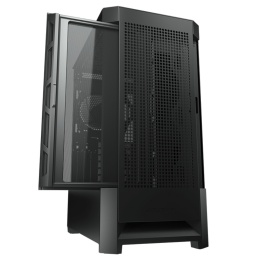 Gabinete Gaming Cougar Airface Vidrio Templado Filtro antipolvo - Negro