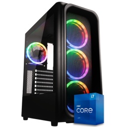 PC Computadora Gamer Intel Core i7-12700F 32GB DDR4 512GB SSD NVMe Video AMD Radeon RX 580 8GB GDDR5