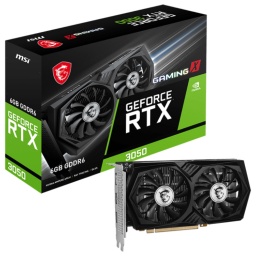 Tarjeta de Video MSI GeForce RTX 3050 6GB GDDR6 Gaming X PCIe 4.0 Dual Fan HDMI/D-Port