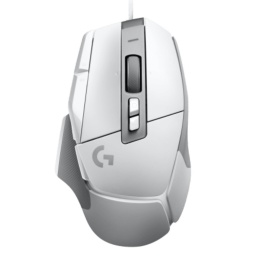 Mouse Logitech G502 X Gaming Hero 25K Tecnologa Hbrida ptico Mecnico - Blanco