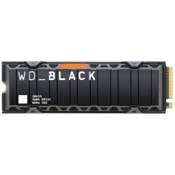 Disco Solido SSD M2 2280 Western Digital WD Black Gaming SN850 PCIe 4.0 NVMe 500GB con Disipador