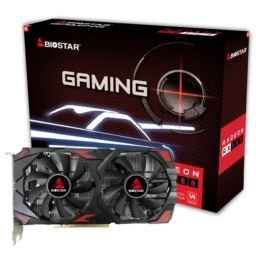 Tarjeta de Video Biostar AMD Radeon RX 580 8GB GDDR5 256 Bit Gaming HDMI / D-Port