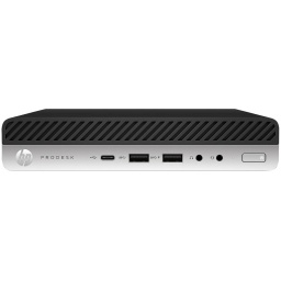 Mini PC HP 600 G3 Intel Core i7-6700T 8GB DDR4 256GB SSD NVMe COA Windows 10 Pro - Reacondicionado A+