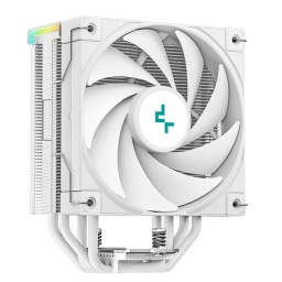 Disipador Fan Cooler de Aire para CPU DeepCool AK400 Digital RGB Intel y AMD - Blanco