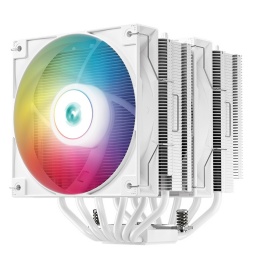 Disipador Fan Cooler de Aire para CPU DeepCool AG620 WH ARGB Digital Intel y AMD - Blanco