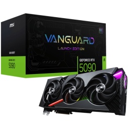 Tarjeta de Video MSI GeForce RTX 5090 32GB GDDR7 Vanguard SOC Launch Edition 512-bit DLSS 4 PCIe Gen5