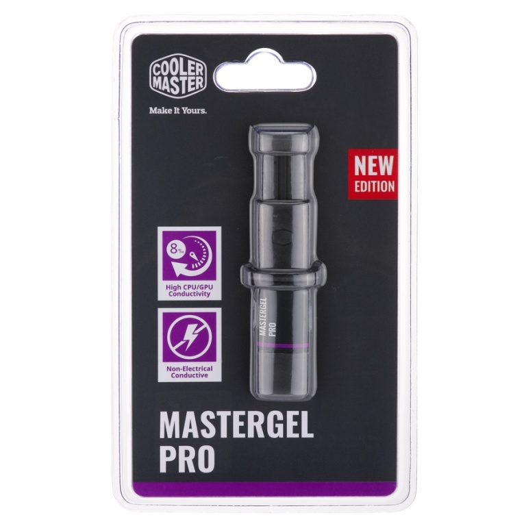 Grasa Pasta Termica Coooler Master MasterGel PRO 1.5ml para CPU / GPU Premium Alto Rendimiento