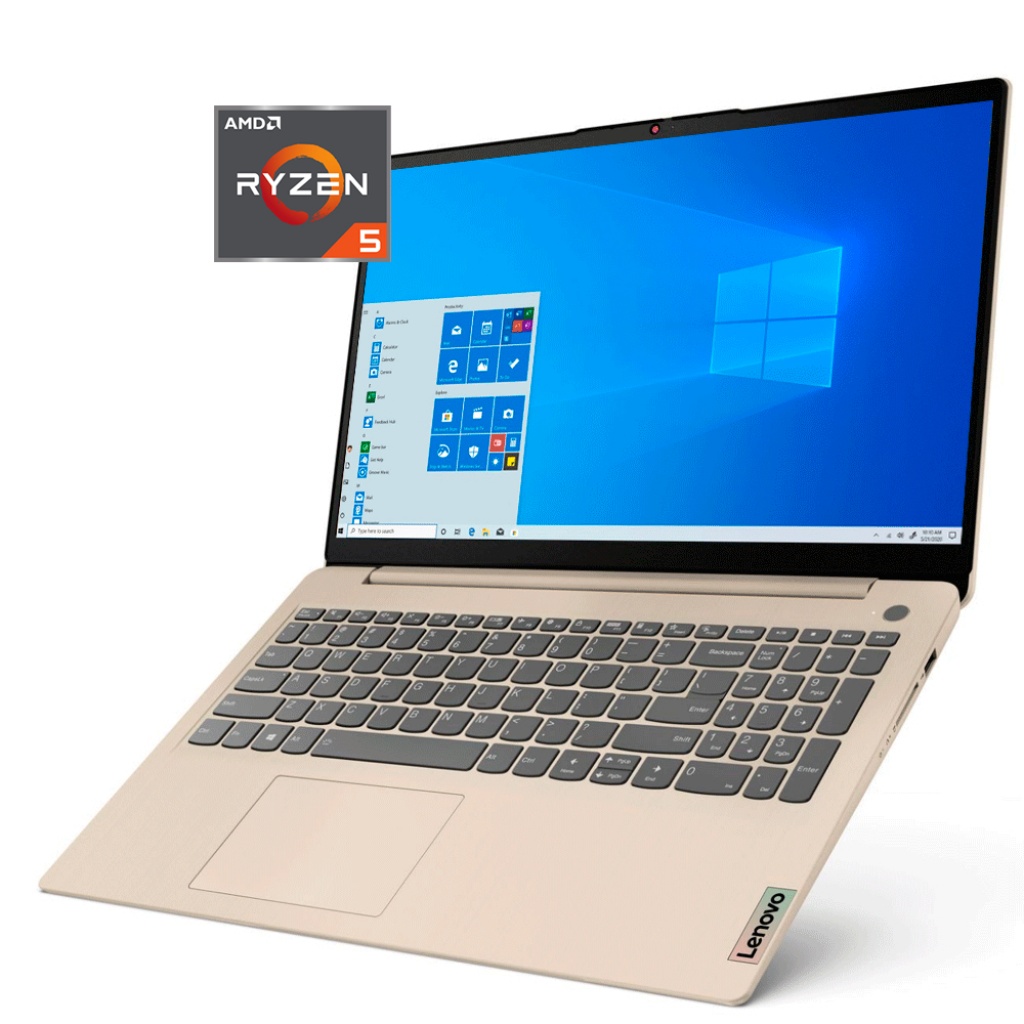 Notebook Lenovo Ideapad 3 Pantalla 156 Full Hd Amd Ryzen 5 5500u 8gb Ram 256gb Ssd Nvme Windows 1 3132