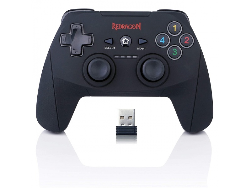 Joystick Gamepad Redragon Harrow G808 Inalambrico Para PlayStation PS3, PC, Xbox 360, Android